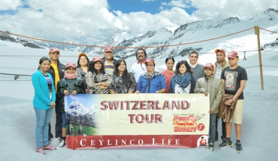 Ceylinco Life policyholders tour Switzerland &amp; Singapore