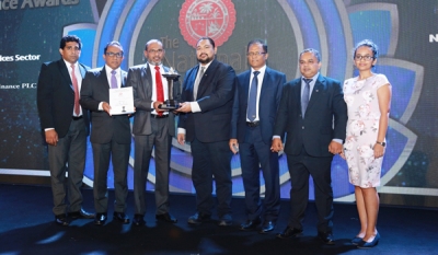 HNB FINANCE secures Silver at prestigious National Business Excellence Awards 2019
