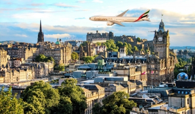 Emirates to launch a daily service to Edinburgh
