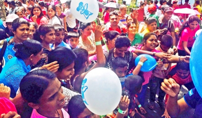 Thousands of kids at Commercial Bank’s commemoration of World Children’s Day