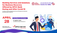 DFCC partners Ceylon Chamber to host webinar guiding SMEs through the COVID-19 outbreak