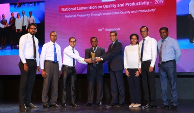 Keells Food Products PLC clinches Gold Awards at National Convection of Quality &amp; Productivity 2019