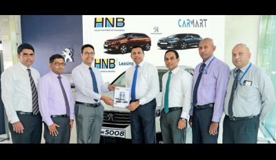 HNB Leasing partners Carmart for special offers on Peugeot SUVs