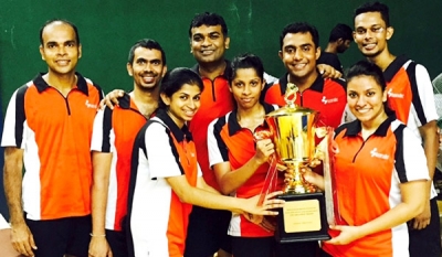 Brandix wins 2015 Inter-Firm Badminton Cup Championship