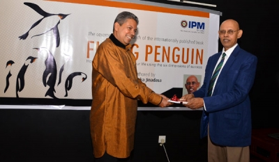 IPM Honorary Member Dr. Asoka Jinadasa’s &#039;Flying Penguin&#039; launched in Sri Lanka