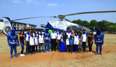 Helicopter Tour for Mobitel 4G Customers