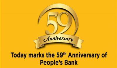 People&#039;s Bank celebrates 59 years of devotion to the people of Sri Lanka