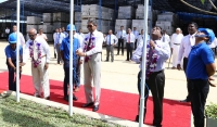 Hi-tech TOKYO SUPERLIGHT Cellular Lightweight Concrete Factory comes to Elpitiya