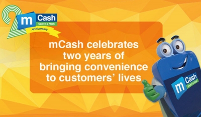 mCash celebrates 2nd anniversary