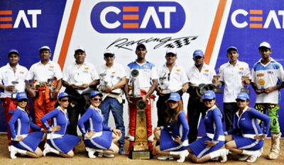 CEAT Racing notches up another 16 podium finishes at Gajaba Supercross