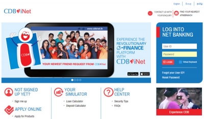 CDB’s pioneering e-finance platform CDBiNet launched