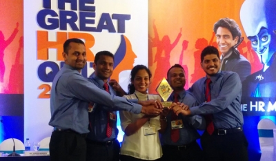 Holcim Lanka retains Manufacturing/ FMCG sector title win at the IPM ‘Great HR Quiz 2015’ for the 2nd consecutive year