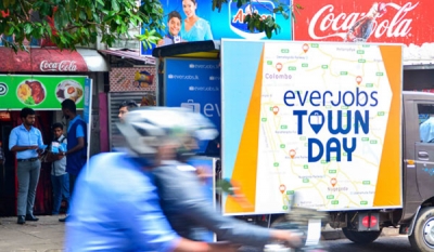 Sri Lanka’s fastest growing job portal reaches smaller cities and towns with everjobs Town Day[TM]