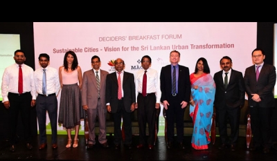 Holcim Lanka, Maga Engineering and CSR Sri Lanka hold Deciders Forum on Sustainable Cities