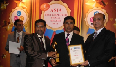 Sampath Bank wins prestigious CSR Award at ASIA Responsible Business Excellence Awards 2014