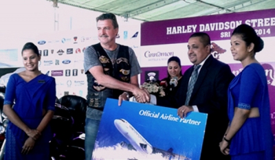 Mihin Lanka - Official Airline for Harley Davidson Street Thunder Bikers from Dubai