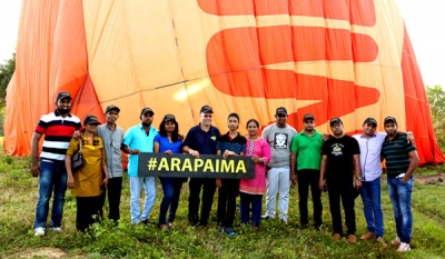 NOLIMIT rewards Arapaima loyalty members with an exciting hot air balloon tour