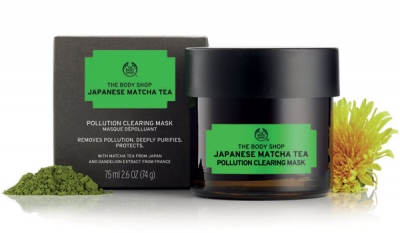 A Matcha-Match for Tired Skin: new pollution clearing mask from The Body Shop in stores