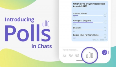 Viber Launches Polling in Group Chats and Communities