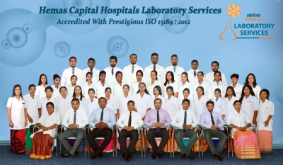 Hemas Hospital Thalawathugoda Laboratory receives prestigious ISO 15189:2012 Accreditation