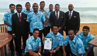 The Poolside Bar and Terrace of the Galle Face Hotel awarded the Symbol of Excellence in Hospitality by TripAdvisor