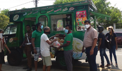 Ceylon Cold Stores together with Keells Supermarkets and John Keells Foundation supports essential food distribution to disadvantaged households