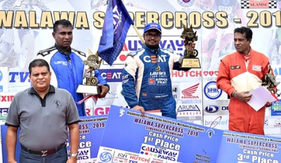 CEAT Racing Car Team Champions at Walawa Supercross