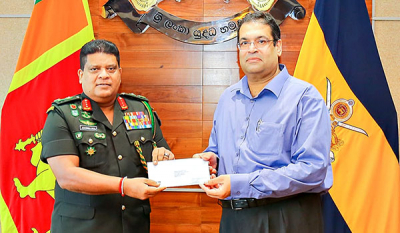 CEAT donates Rs 2 million towards new Army Hospital in Kandy
