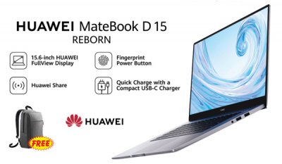 Huawei enters laptop segment launching Huawei MateBook D 15 in Sri Lanka