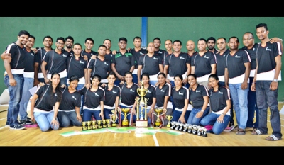 Brandix wins 2 divisions at Mercantile Badminton 2015