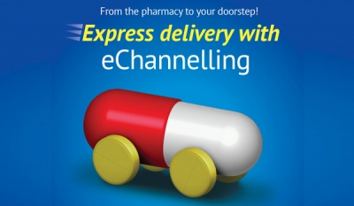 Get your medicine delivered to your doorstep with eChannelling