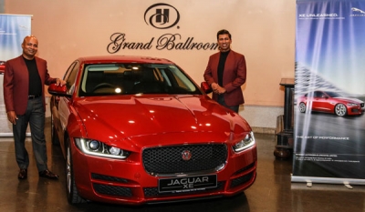 Regency Automobile showcases the Jaguar XE at The De Lanerolle Brothers concert