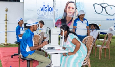Vision Care successfully conducts eye testing events of Nethralokana Sathkara