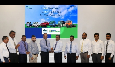HNB Grameen Finance Limited signs MoU with DIMO to offer special, attractive leasing packages for Tata Vehicles &amp; DIMO Agri Machinery