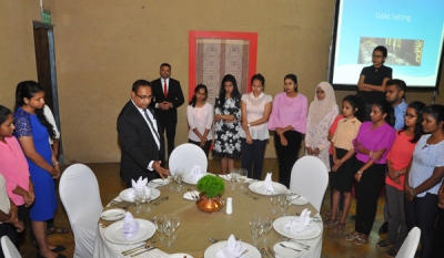 BMICH and Mount Lavinia Hotel Facilitates CSR Programme for Colombo Uni Undergrads