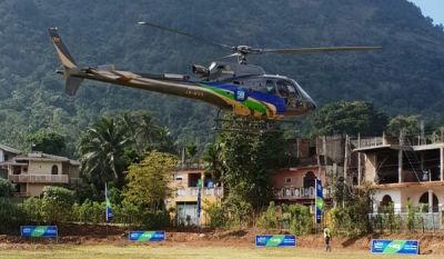 Mobitel 4G nation winners enjoy thrilling Helicopter tour in Matale