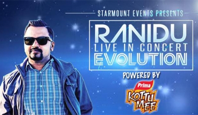 Ranidu Live in Concert – Evolution powered by Prima KottuMee