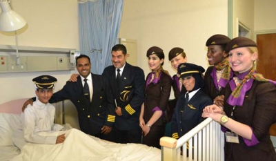 Etihad Airways reaches out to children at Al-Fitr