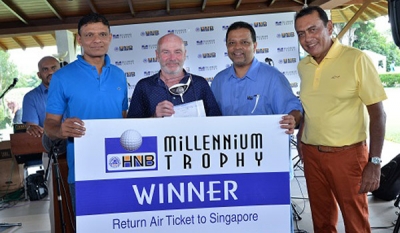 HNB Sponsors Millennium Trophy Golf Tournament for the 10th Consecutive year