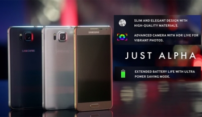 Samsung redefines smartphone design with GALAXY Alpha