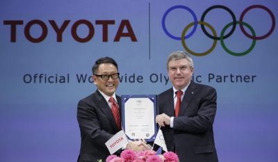 Toyota Becomes IOC TOP Partner