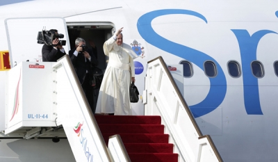 SriLankan Airlines is proud to have flown His Holiness Pope Franci