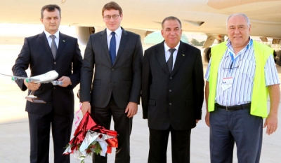 Cargolux begins Turkmenbashi service ( Video )