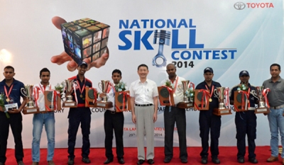 Toyota Lanka sharpens employee competence with Skill Contest 2014