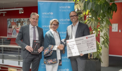 Würth Group makes donation to UNICEF