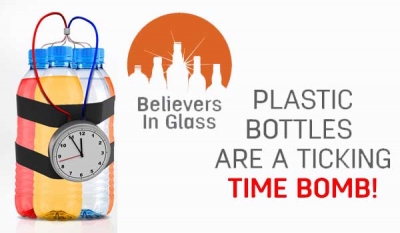 Believers in glass says No plastic is safe