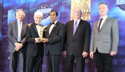 S.W.R.D. Bandaranaike National Memorial Foundation (BMICH) from Sri Lanka awarded the BID Century International Quality ERA Award in Geneva 2016