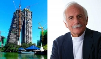 Altair architect Moshe Safdie in Sri Lanka this month