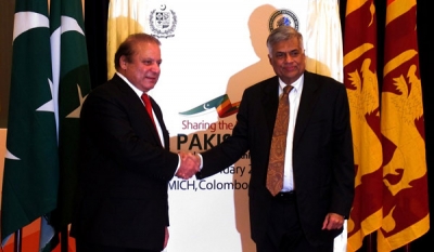 Pakistani PM Hon. Nawaz Sharif and Sri Lankan PM Hon. Ranil Wickremesinghe announce ‘Pakistan Single Country Exhibition 2016’