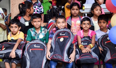 7,600 children receive gifts of stationery and school bags from Brandix